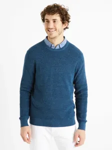 Celio Degrain Sweater Blue