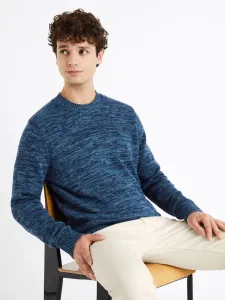 Celio Denton Sweater Blue