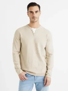 Celio Felano Sweater Beige #1619406