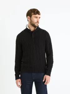 Celio Feviking Sweater Black