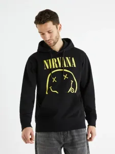 Celio Nirvana Sweatshirt Black