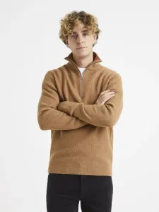 Celio Sweater Brown #211730