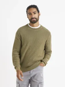 Celio Vecold Sweater Green