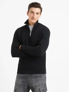 Celio Velim Sweater Black