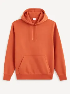 Celio Vesix Sweatshirt Orange