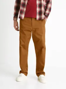 Celio Coloose1 Trousers Brown #128722