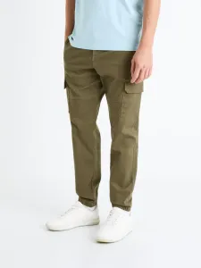 Celio Dolyte Trousers Green #1863015