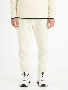 Celio Focoldyoke Sweatpants White #1736086
