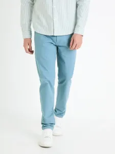 Celio Tocharles Chino Trousers Blue #1689573