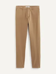 Celio Trousers Brown #223125