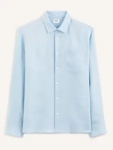 Celio Baflax Shirt Blue