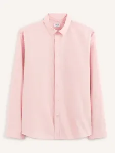 Celio Bamaopeach Shirt Pink #187235