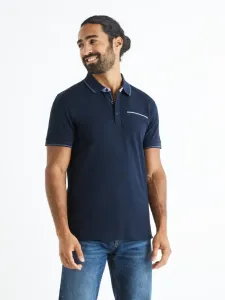 Celio Bepetit Polo Shirt Blue