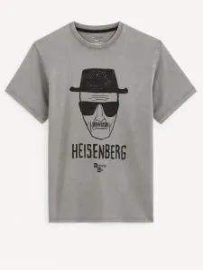 Celio Breaking Bad T-shirt Grey #1869534