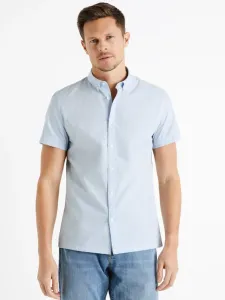 Celio Caopmc Shirt Blue