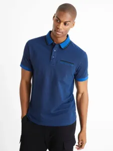 Celio Cedot Polo Shirt Blue #95644