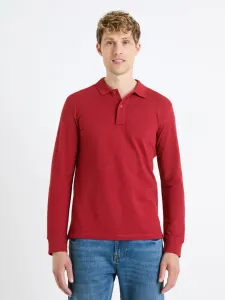 Celio Ceoneml Polo Shirt Red