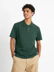 Celio Cesunny Polo Shirt Green