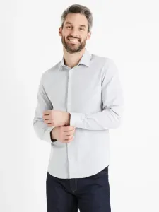 Celio Dabiton Shirt Grey