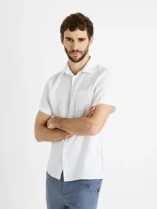 Celio Damarlin Shirt White #1368597