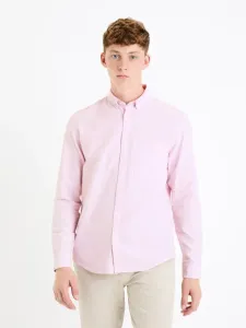 Celio Daxford Shirt Pink #1751465