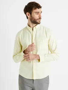 Celio Daxford Shirt Yellow