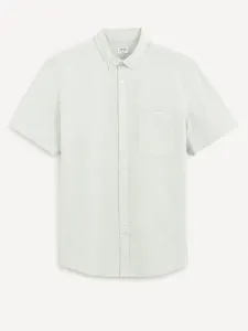 Celio Daxfordmc Shirt Green #1892842