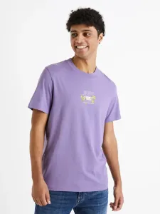 Celio Dragon Ball Z T-shirt Violet
