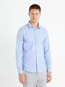 Celio Fasanure Shirt Blue