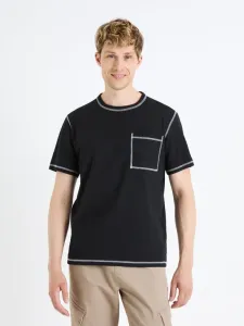 Celio Fecontrast T-shirt Black