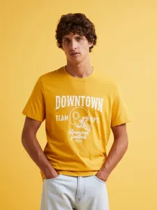 Celio Feklyn T-shirt Yellow