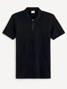 Celio Gebenoit Polo Shirt Black