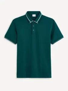 Celio Geden T-shirt Green