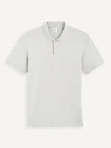 Celio Genkois Polo Shirt Grey #1855340