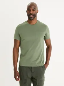 Celio Gepostel T-shirt Green
