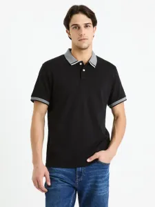 Celio Gesort Polo Shirt Black