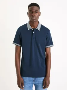 Celio Gesort Polo Shirt Blue