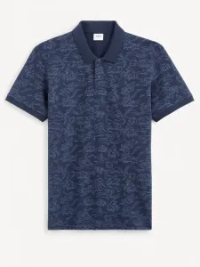 Celio Gevague Polo Shirt Blue