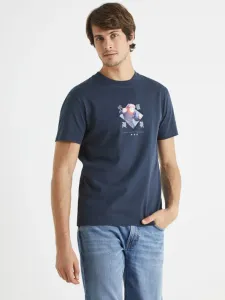 Celio Kaisen T-shirt Blue #185776
