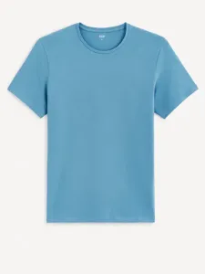 Celio Neunir Supima® T-shirt Blue