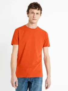 Celio Neunir T-shirt Orange