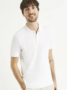 Celio Polo Shirt White