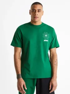 Celio Prince T-shirt Green