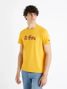 Celio Super Mario T-shirt Yellow