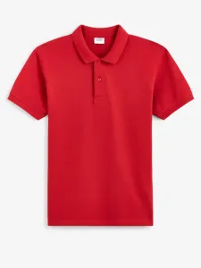 Celio Teone Polo Shirt Red