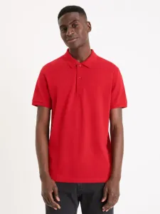 Celio Teone Polo Shirt Red #1818570