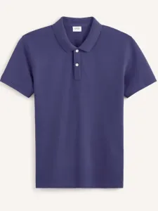 Celio Teone Polo Shirt Violet
