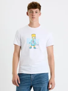 Celio The Simpsons T-shirt White #1716717