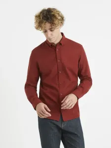 Celio Vafla Shirt Red