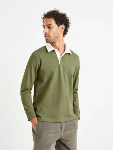 Celio Vemix Polo Shirt Green